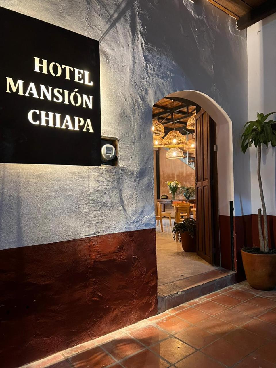 Hotel Mansion Chiapa 恰帕德科尔索 外观 照片